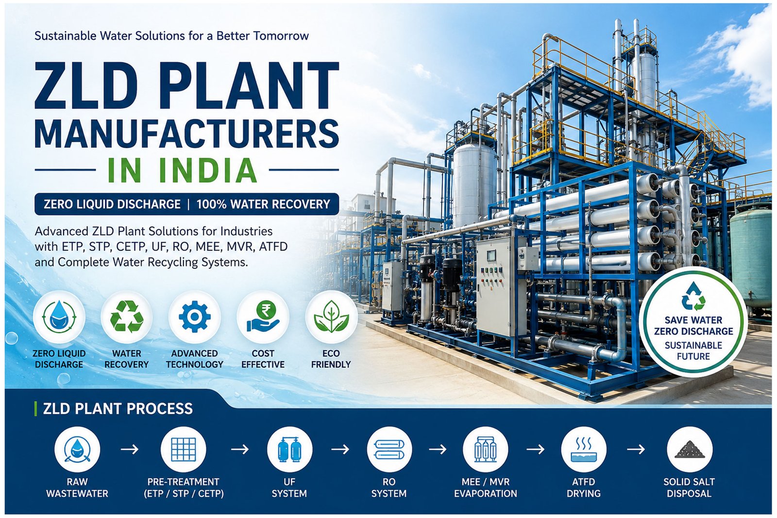 ZLD Plant Manufacturers in India